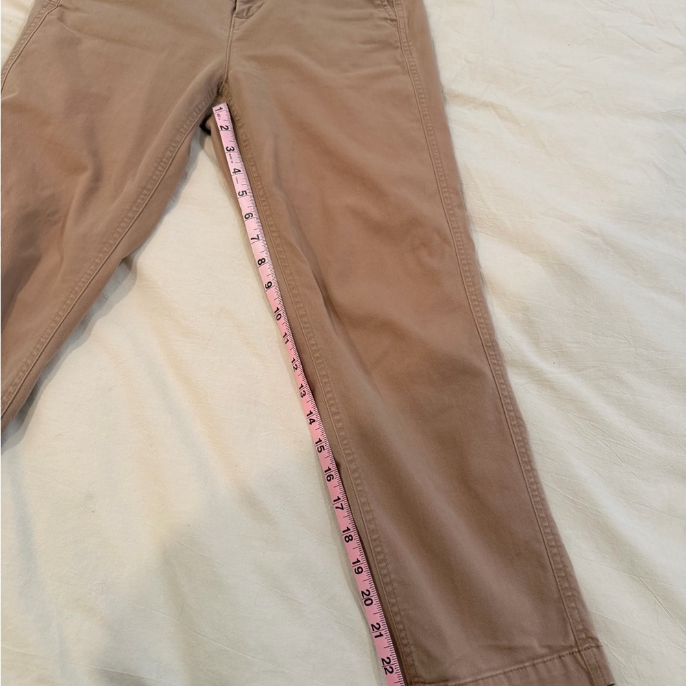 J. Crew Factory Girlfriend Khaki Chinos - Picture 4 of 5